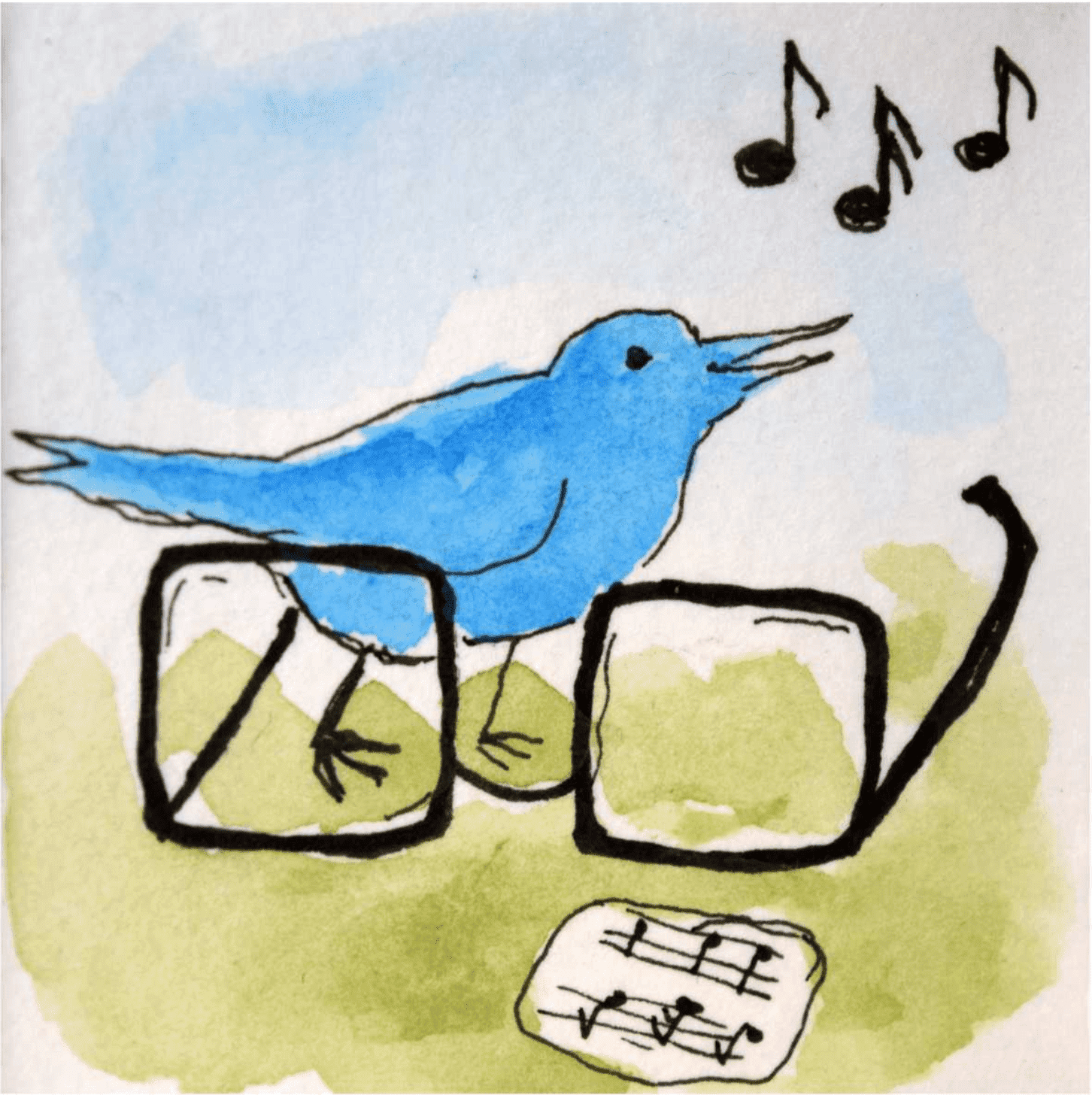 a bird that can read and sing